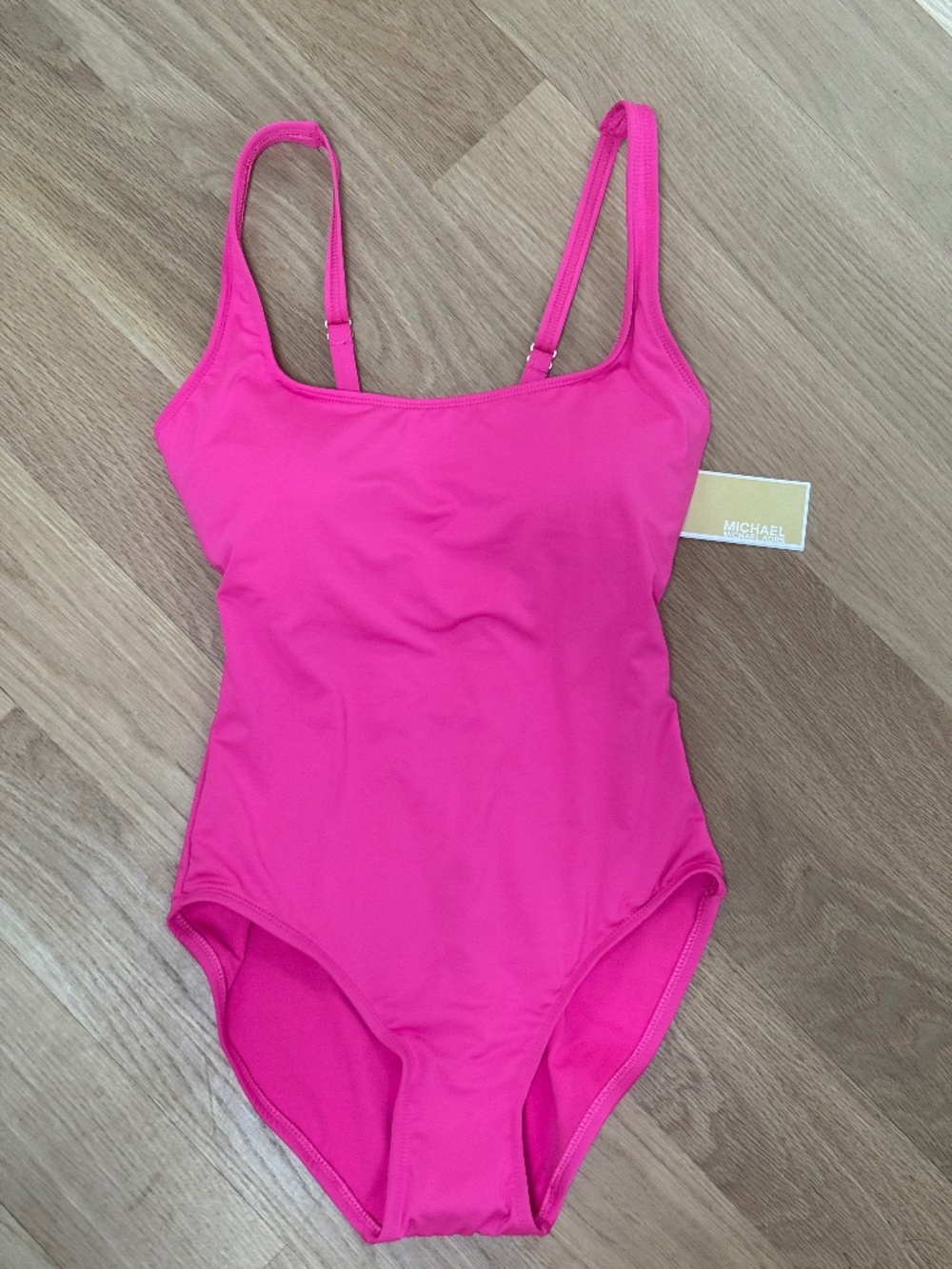 Michael Kors Hot Pink One Piece Bathing Suit